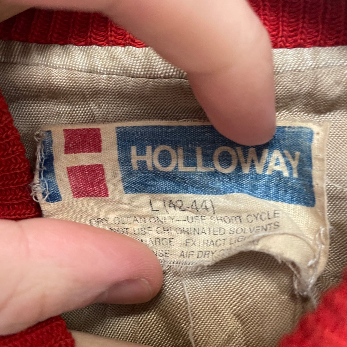 Vintage 70s varsity letterman jacket L