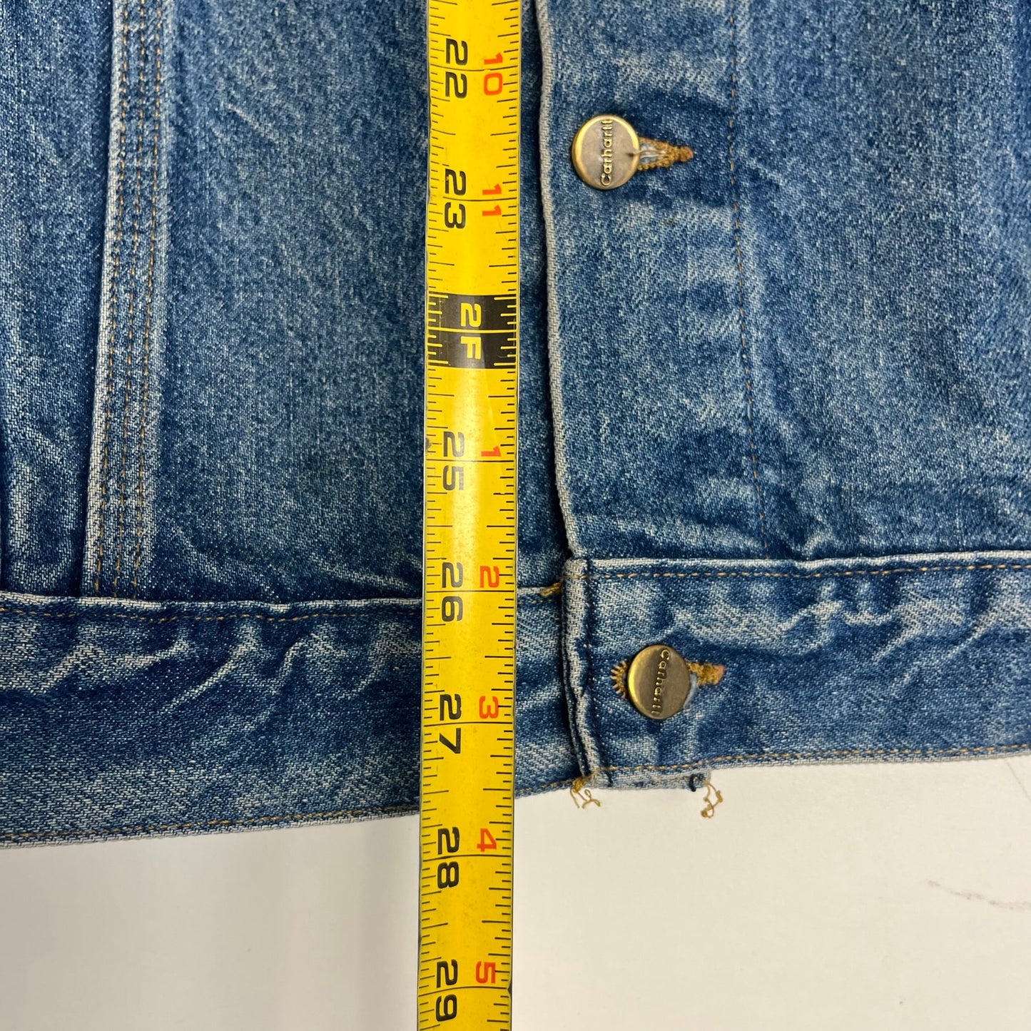 Carhartt denim type 3 jacket XL