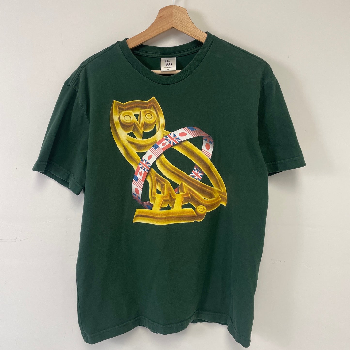 OVO Owl T-Shirt Green M