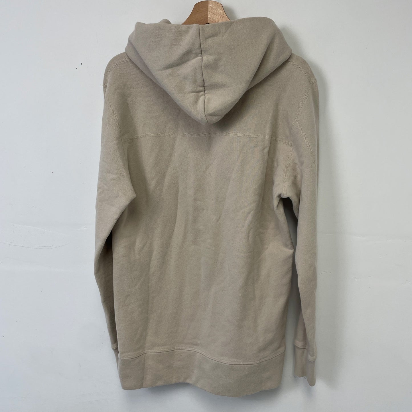 John elliot blank beige hoodie L