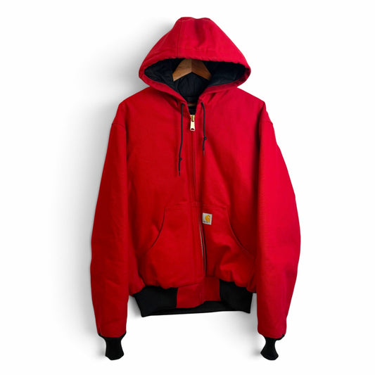 Carhartt Active Red Hooded Jacket M