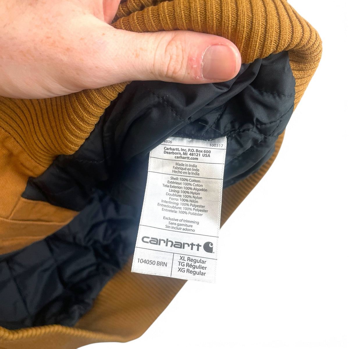 Carhartt Hooded Active Jacket XL