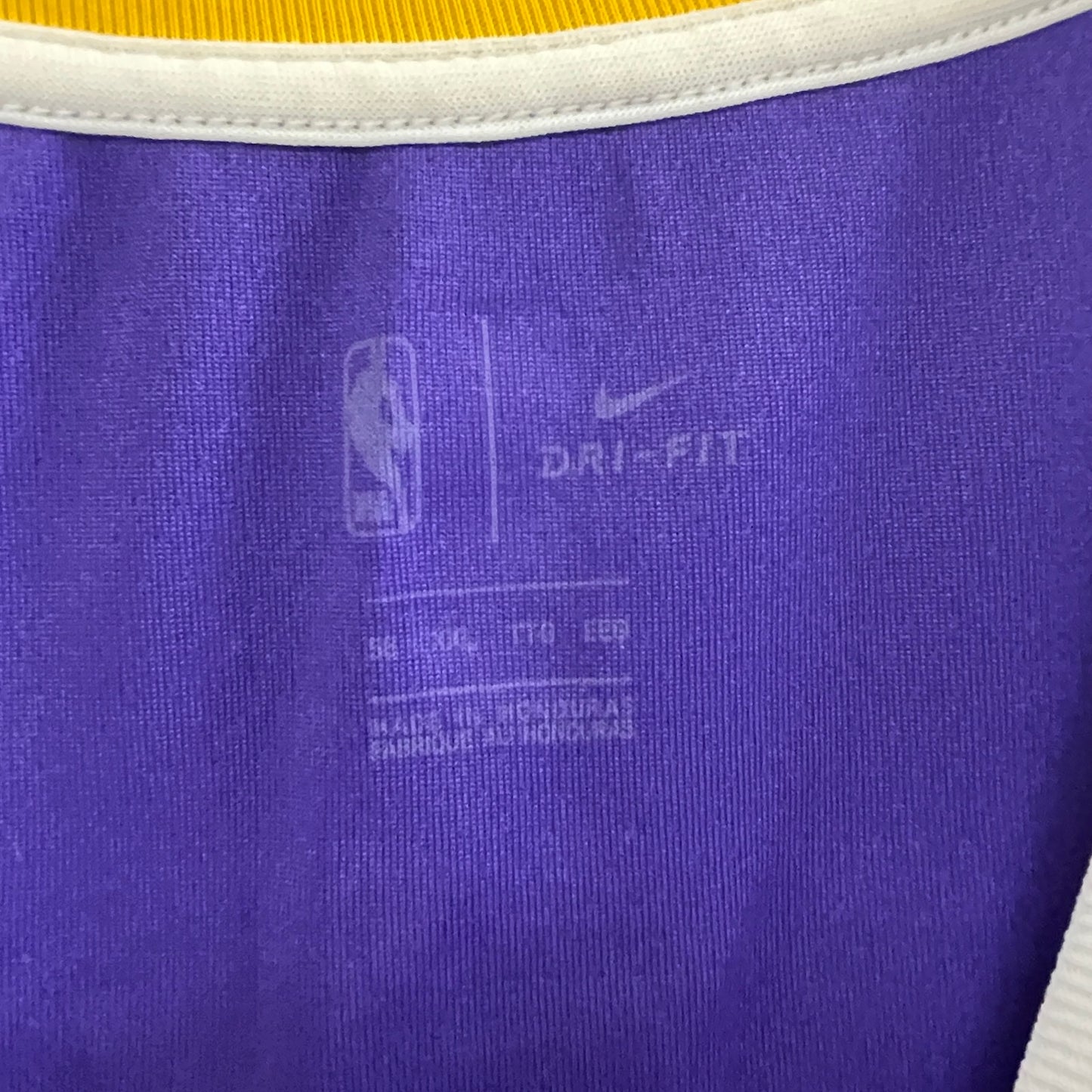 Nike LA Lakers Lebron Swingman Jersey XL