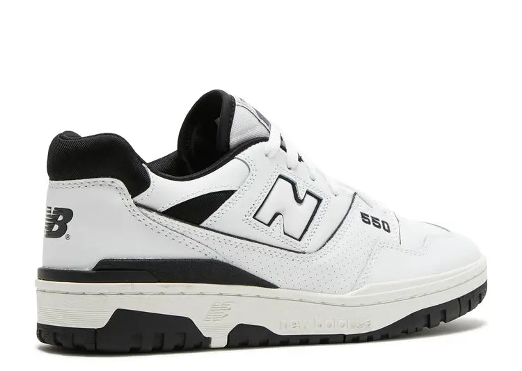 New Balance 550 White And Black Size: 8, 9, 11, 12