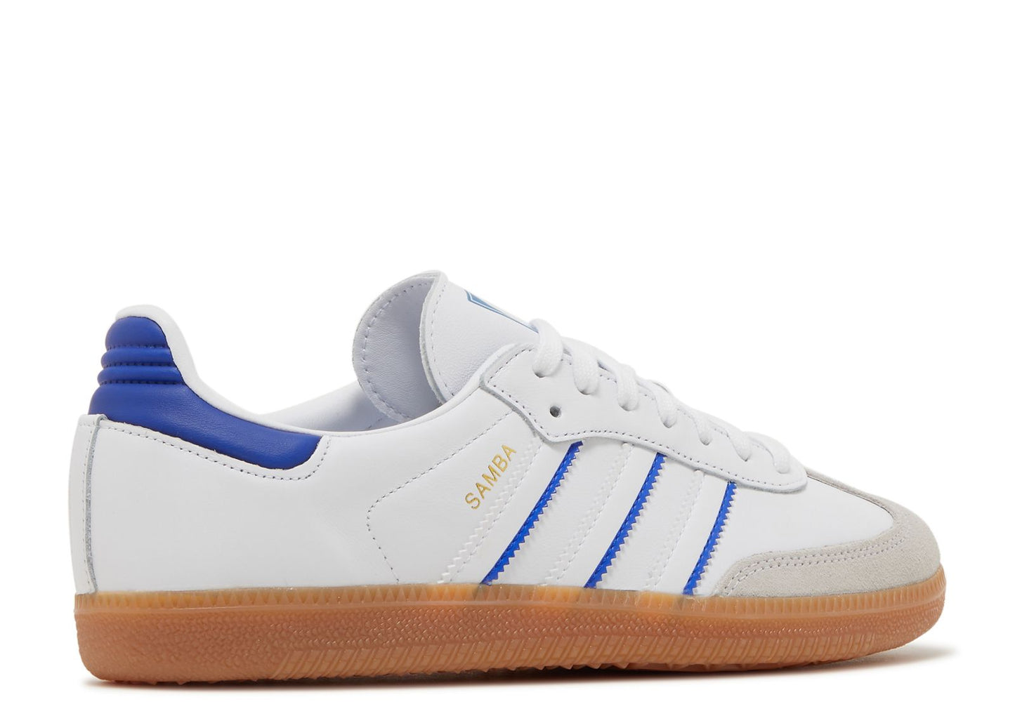 Adidas Smba White Lucid Blue Size: 9.5