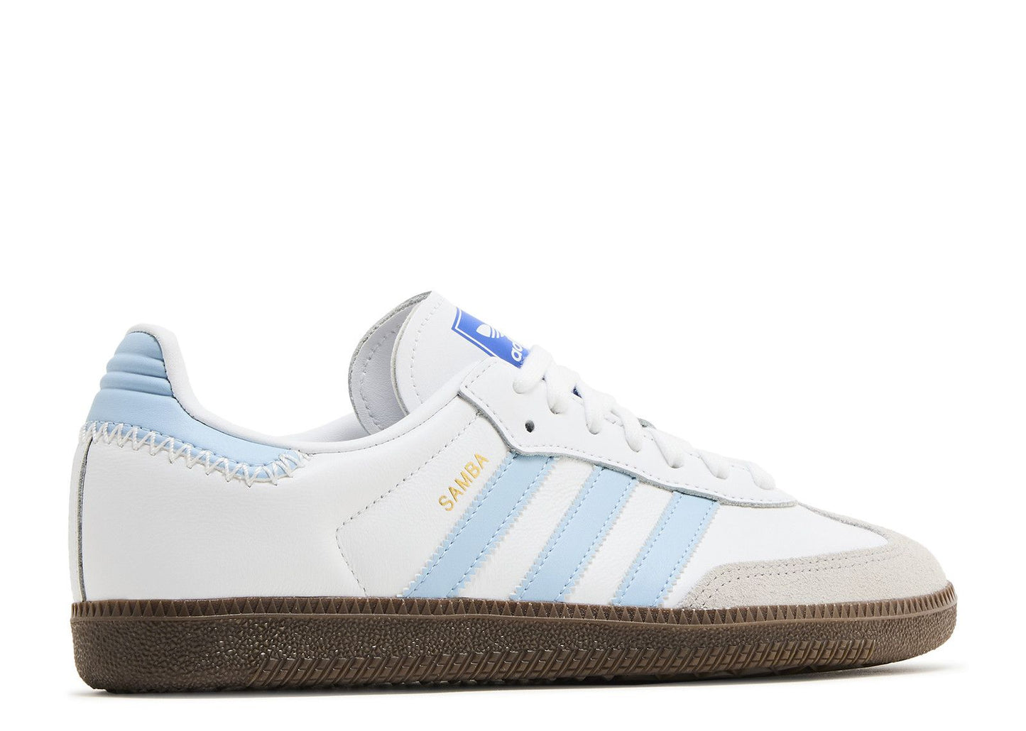 Adidas Samba White Sky Blue Size: 9