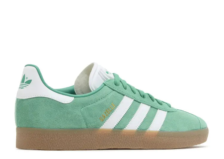 Adidas Gazelle Green White Size: 10, 11