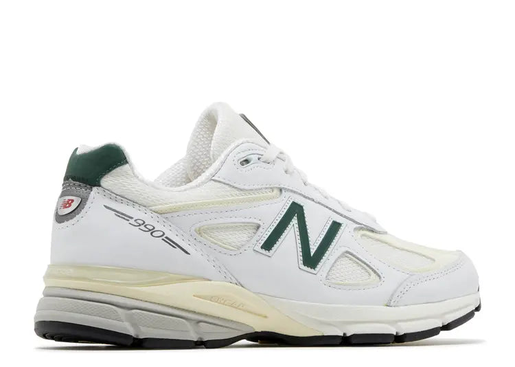 New Balance x Teddy Santis 990v4  Made In USA White Green Size: 10