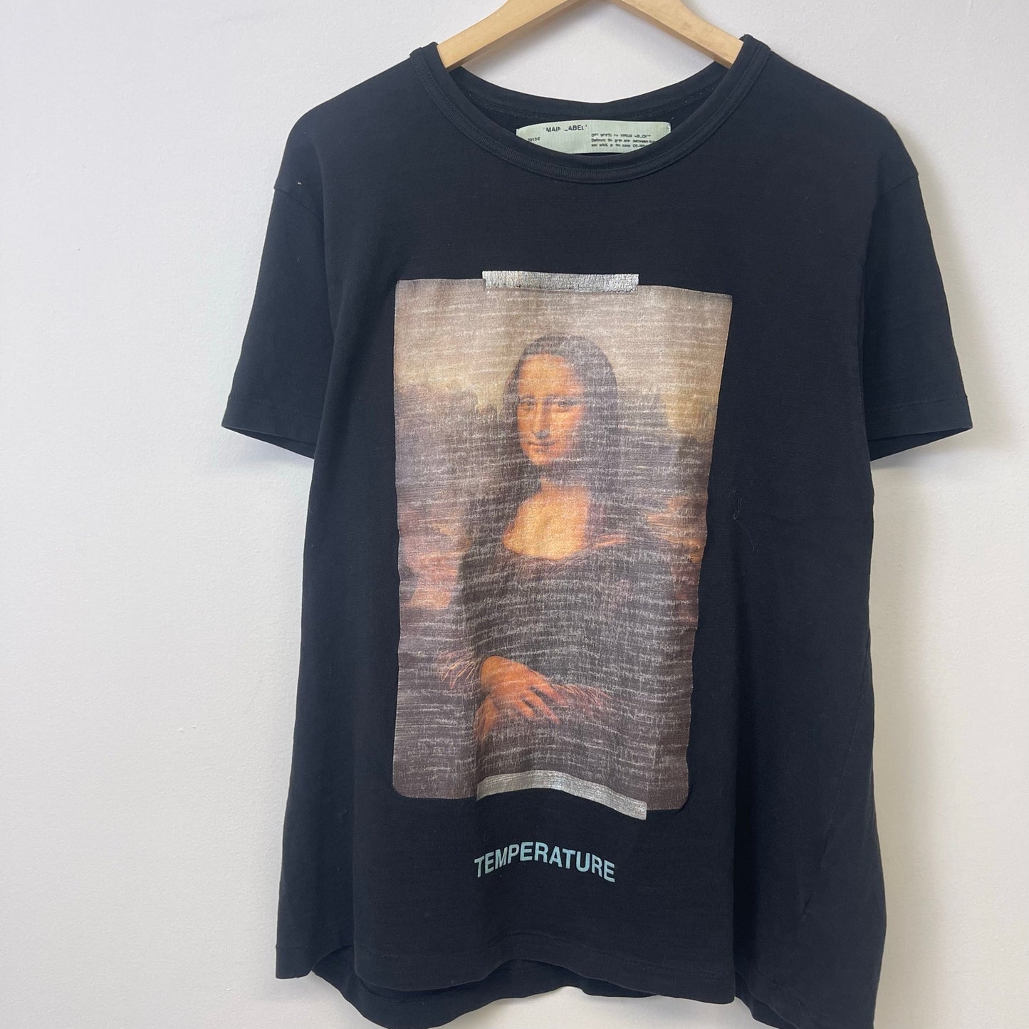 Off White Mona Lisa T-Shirt Virgil Abloh L