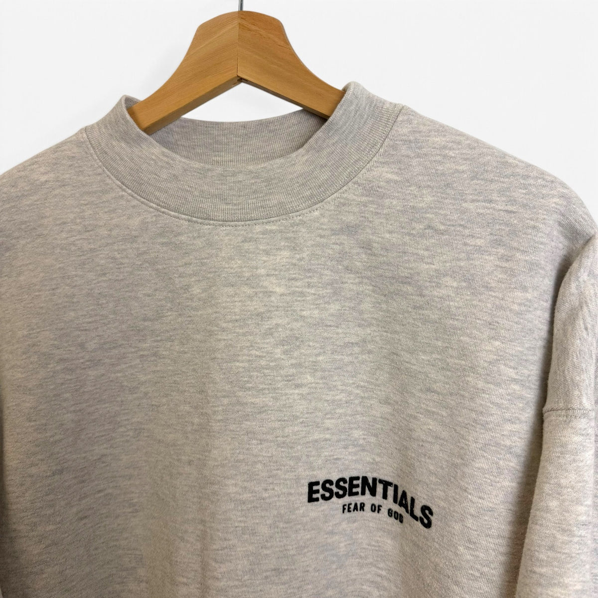 Essentials Fear Of God Sweatshirt Grey Size M