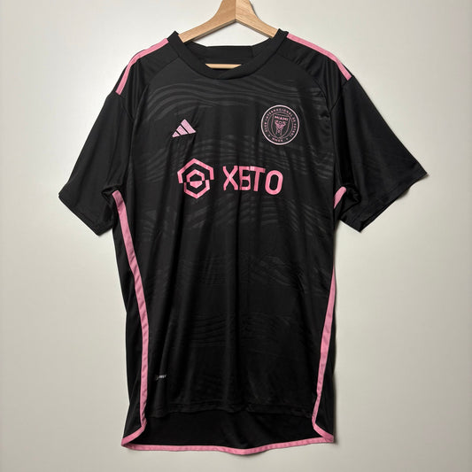 Adidas Inter Miami CF Black XBTO 2023 Authentic Jersey