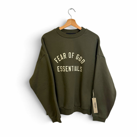 Essentials Fear Of God Sweatshirt Green M