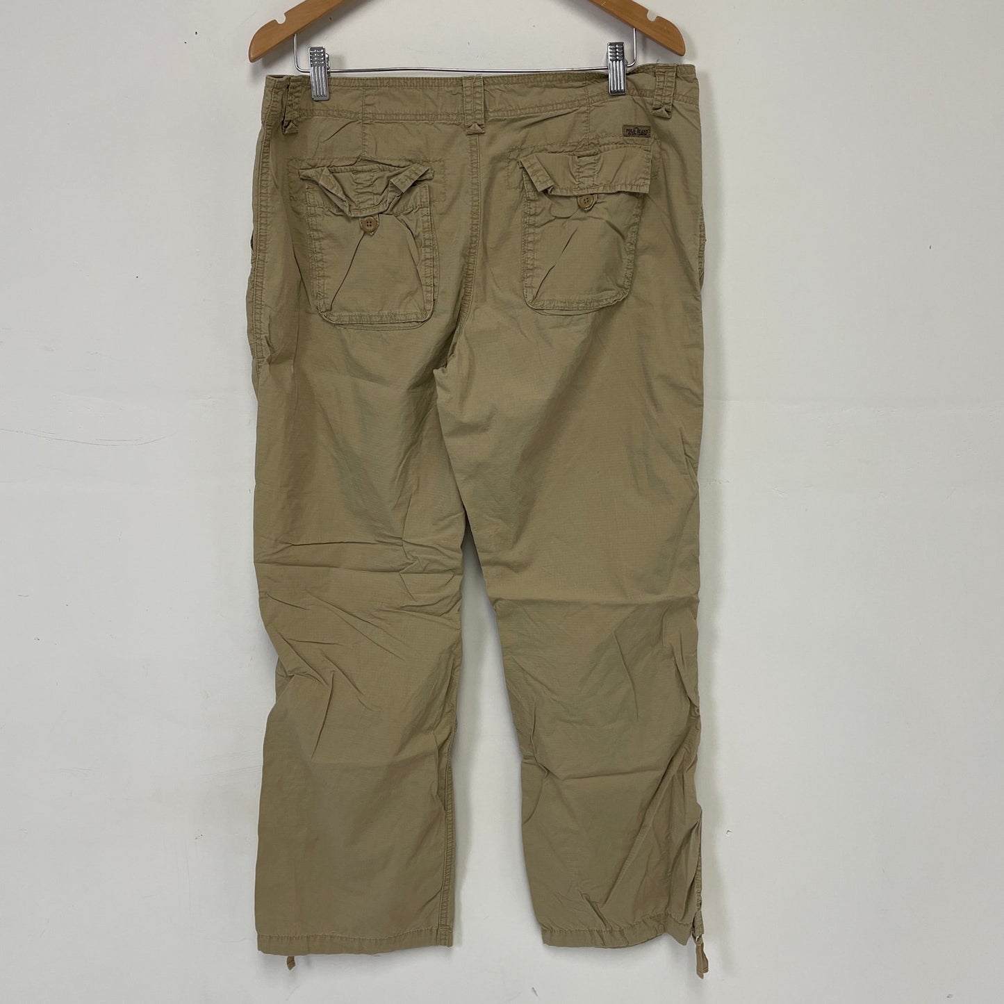 Vintage polo jeans khaki cargo pants M