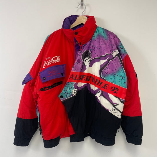 Vintage Coca Cola Olympics Jacket M