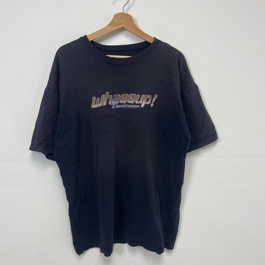 Vintage Vintage Budweiser Wassup! T-Shirt L