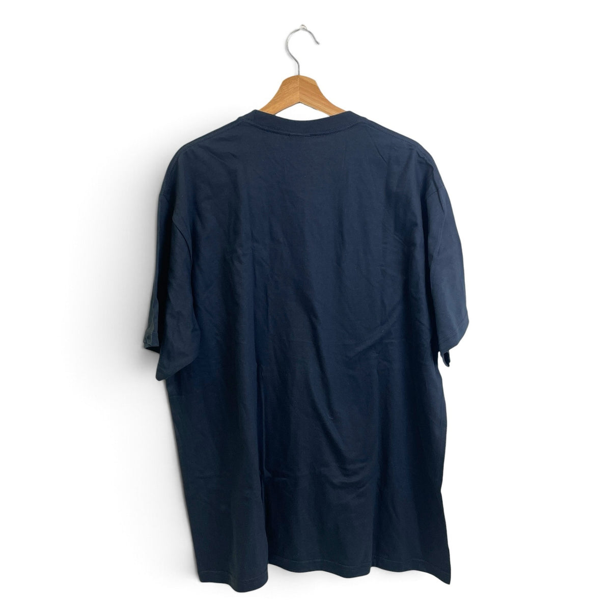 New Supreme Player Card Box Logo Navy Tee FW26 XL