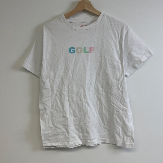 Golf logo spellout tyler t shirt M
