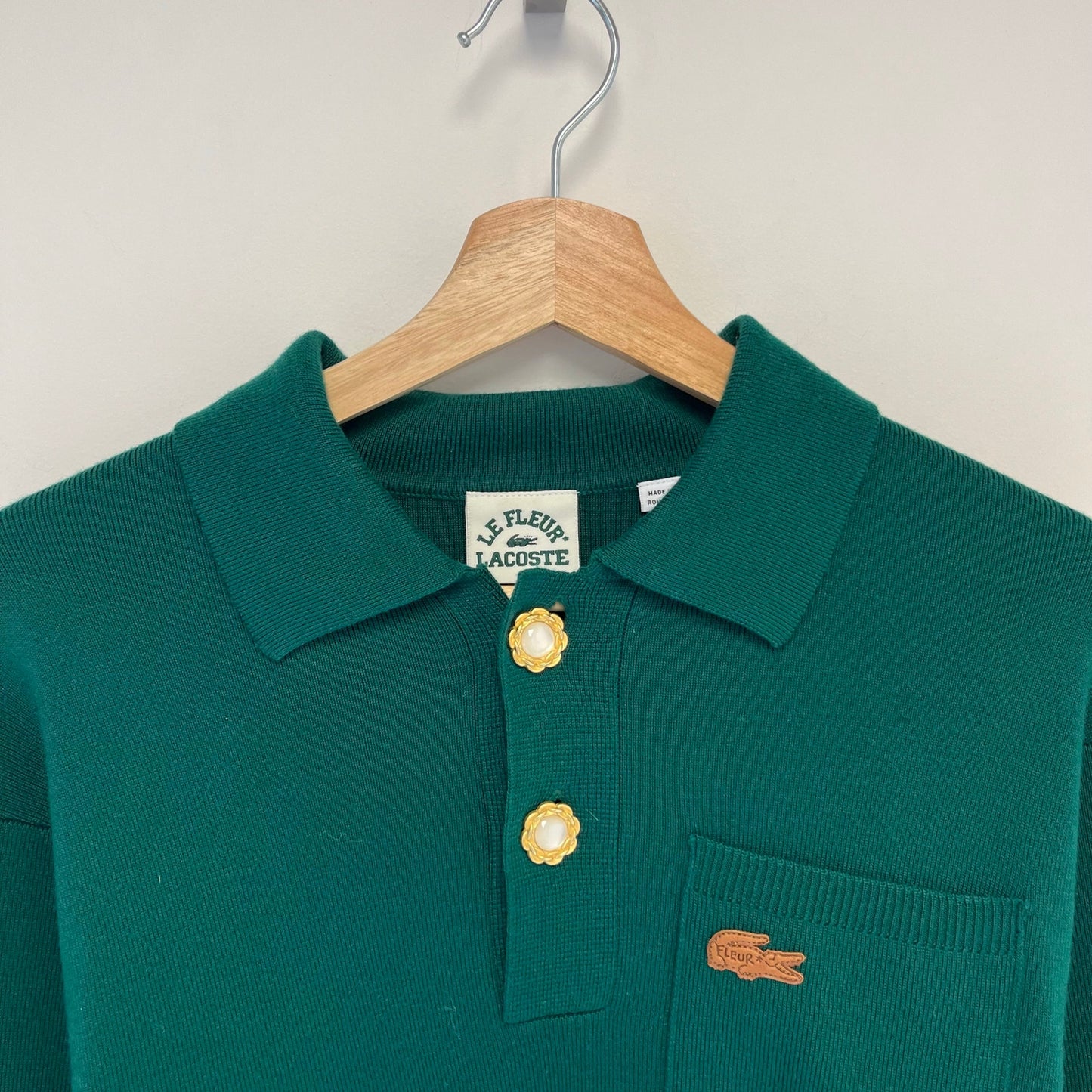 Golf Le Fleur x Lacoste Button Up Sweater XS
