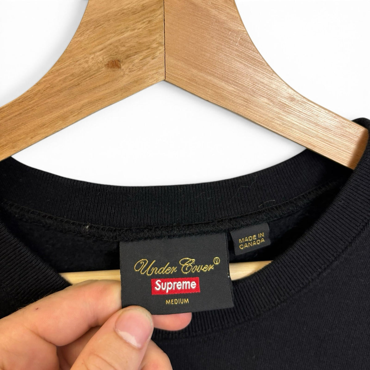 New Supreme × UNDERCOVER / Public Enemy Crewneck Sweatshirt SS18 M