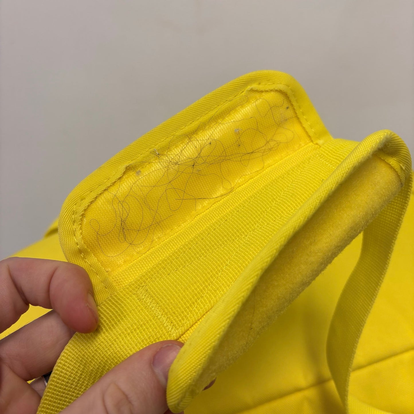 Nike x Off-White yellow Duffle Bag