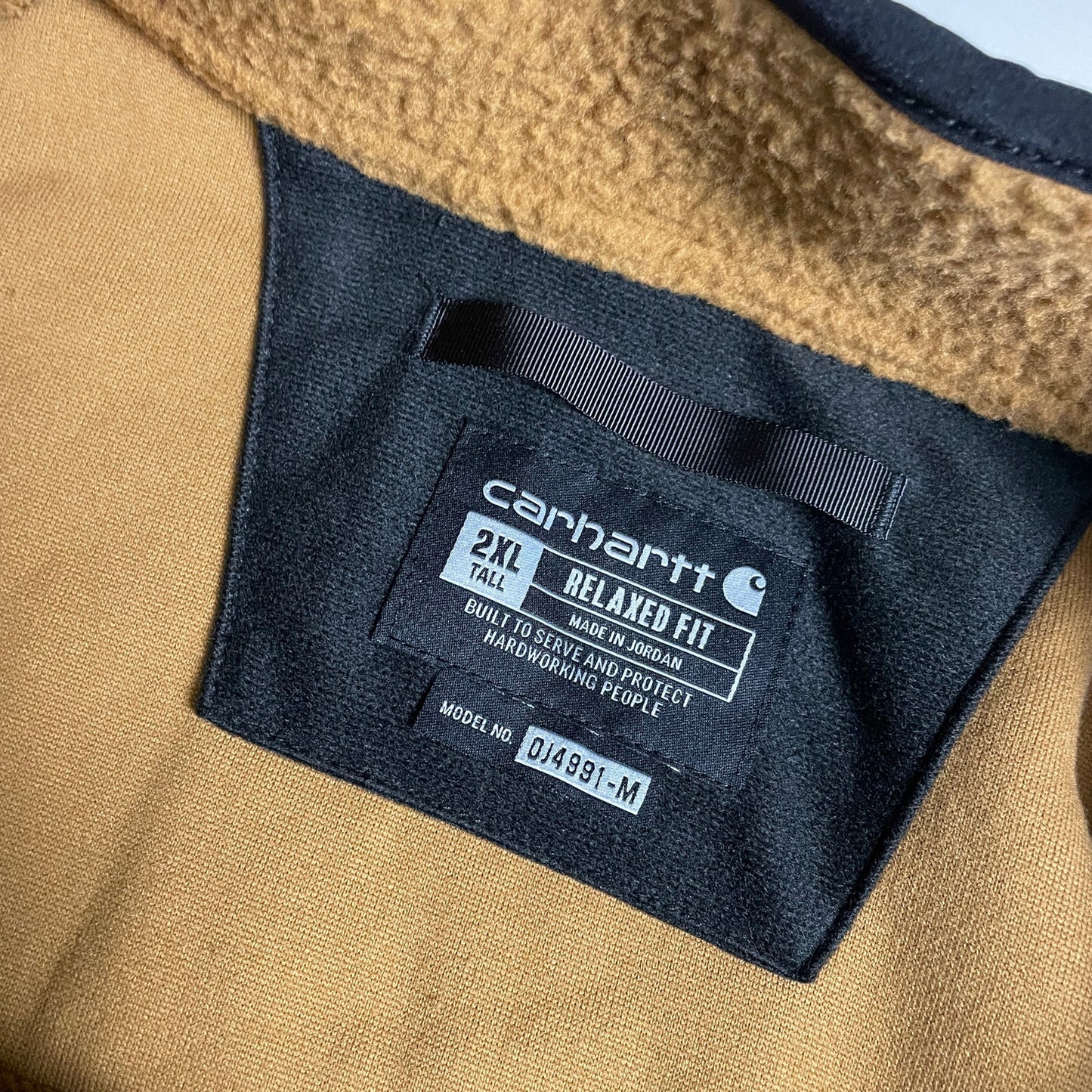 Carhartt oversized deep pile fleece