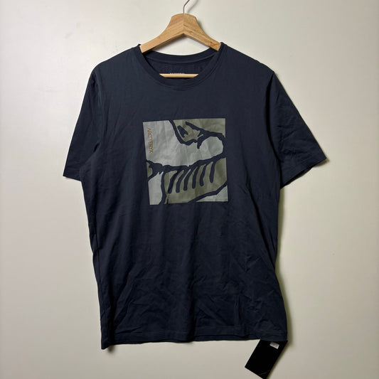 Arcteryx dead bird skeletile graphic t shirt S NWT