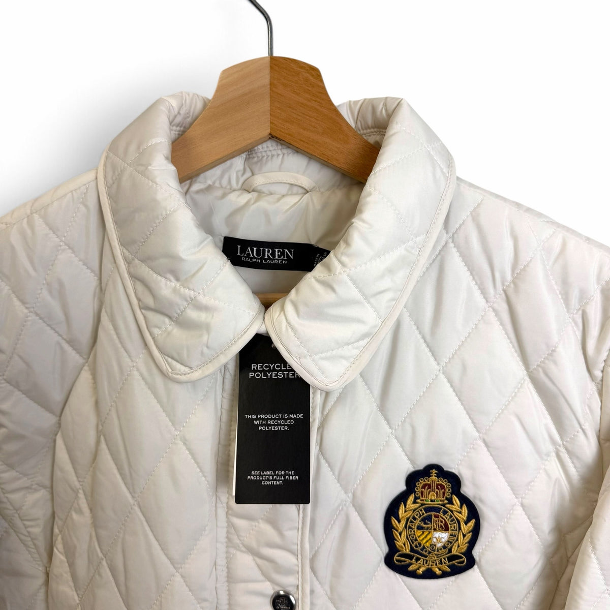 Lauren Ralph Lauren Diamond Quilted Jacket L