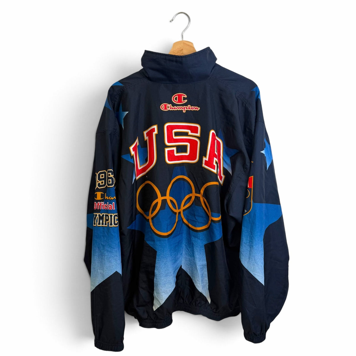 Champion USA Olympics Windbreaker Jacket XXL