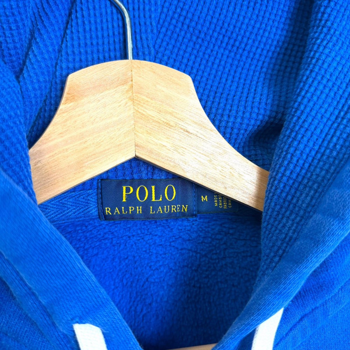 Polo Ralph Lauren Blue Full Zip Hoodie M