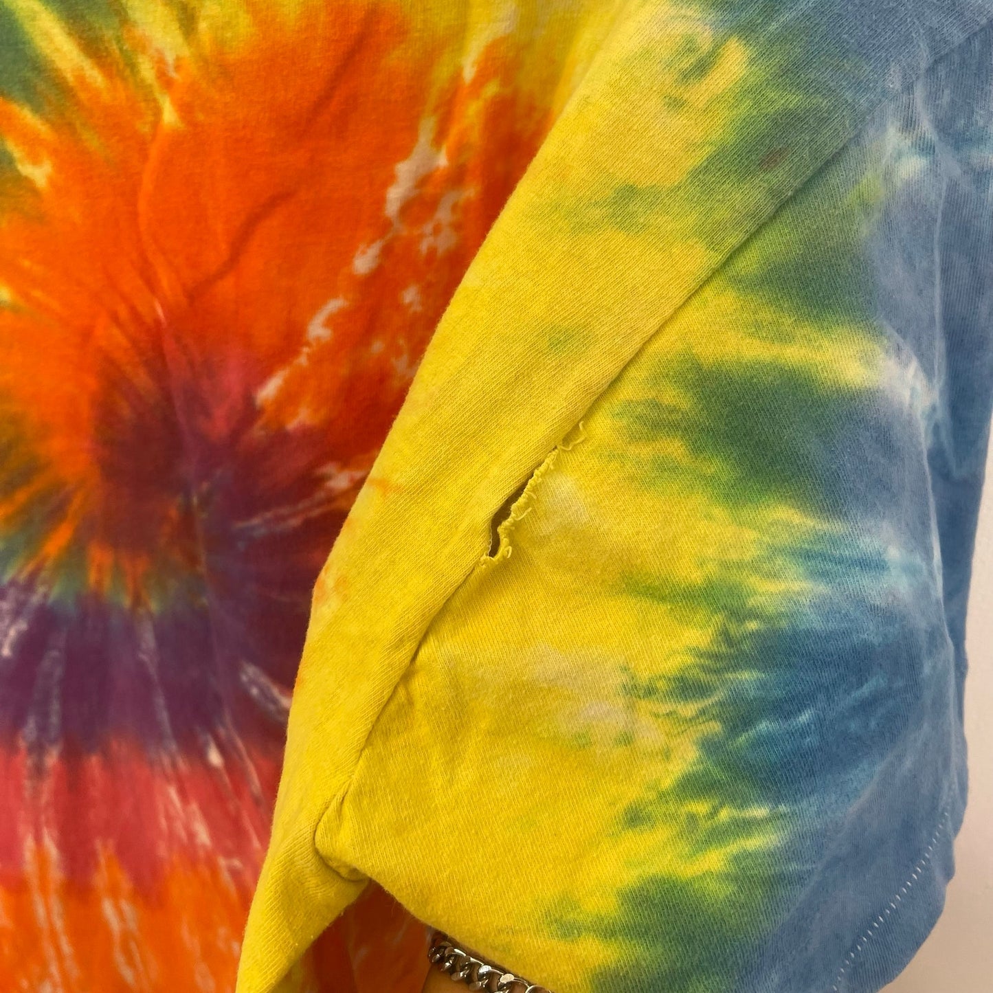 Harley Davidson vintage tye dye biker tee XL