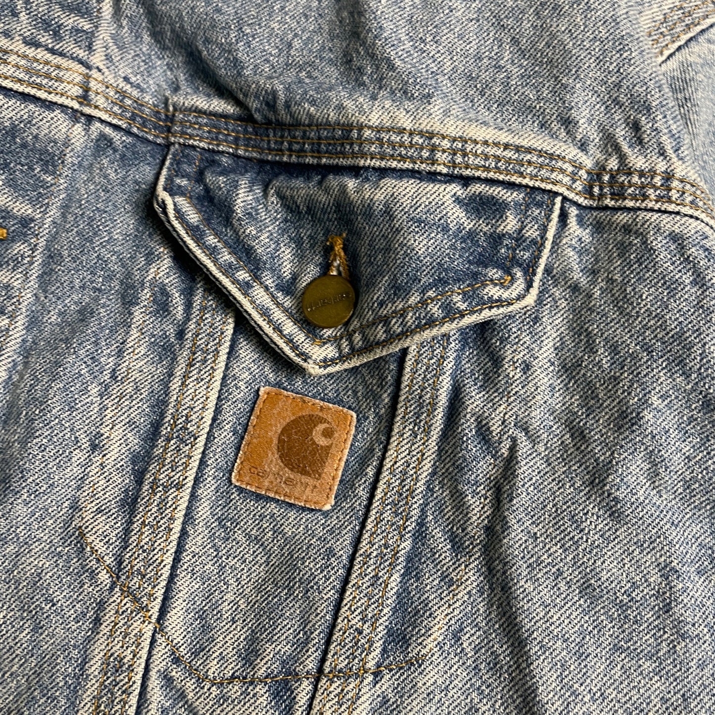 Carhartt type 3 denim trucker jacket