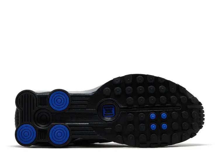 Nike Shox R4 Metallic Silver Racer Blue Size: 7M/8.5W