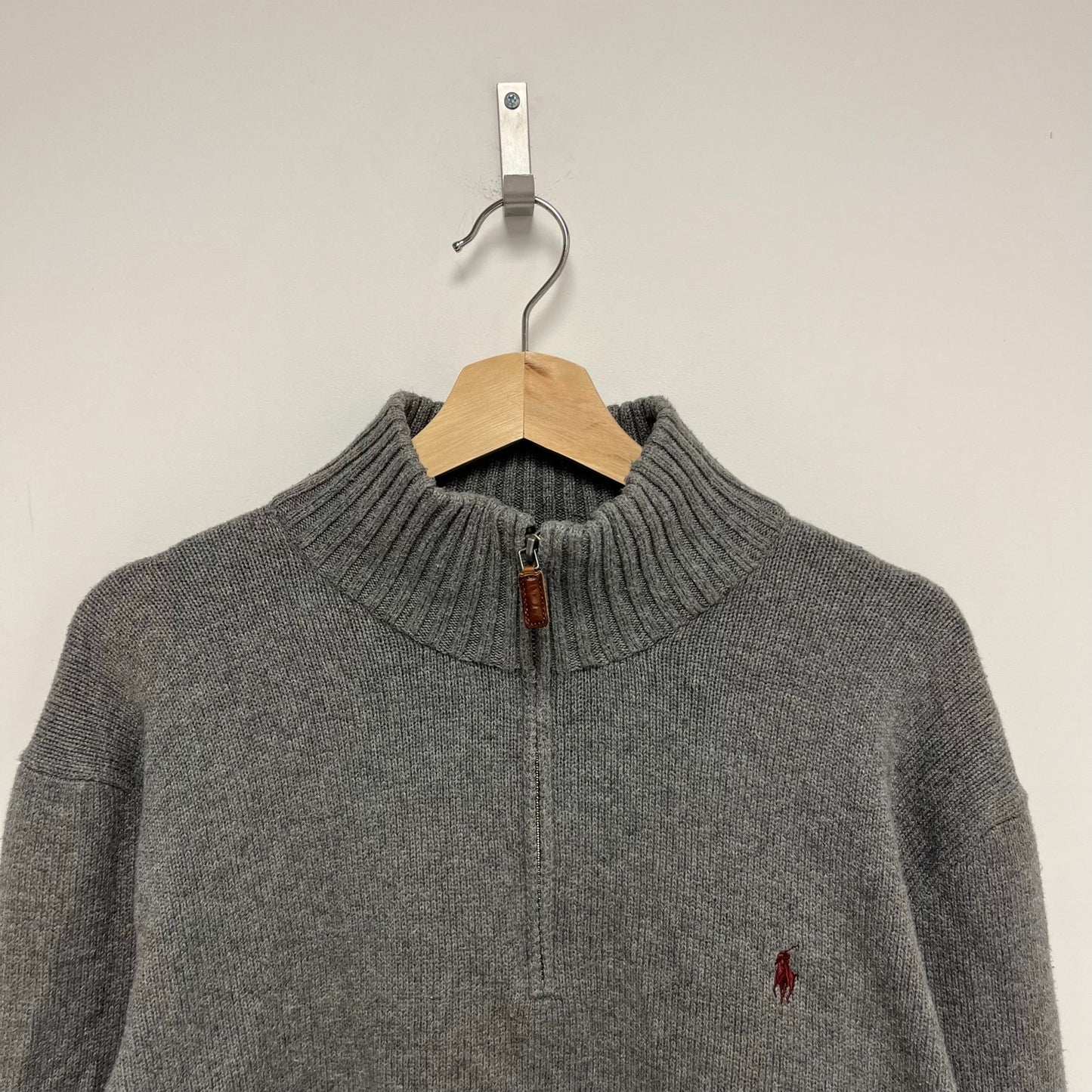 Vintage Polo 1/4 Zip Sweater XL