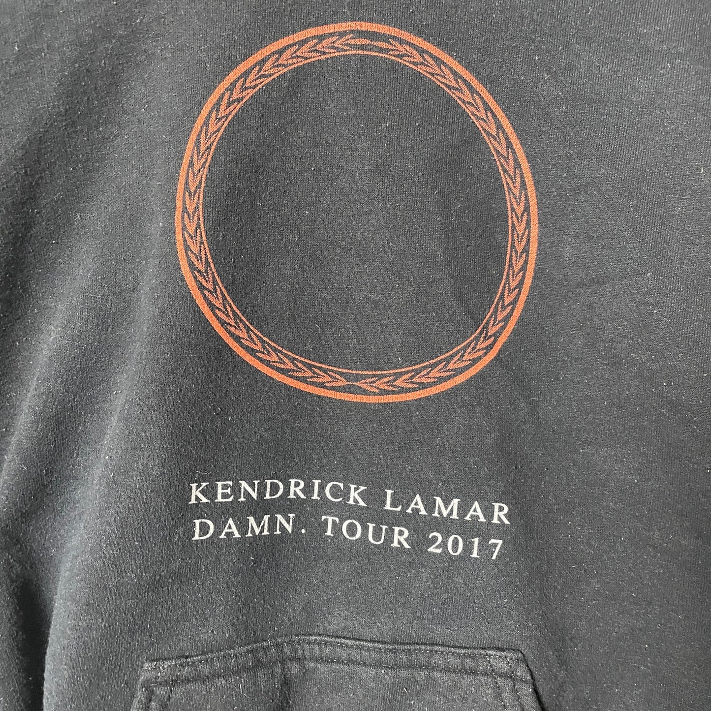 Kendrick Lamar 2017 Damn Tour Hoodie S