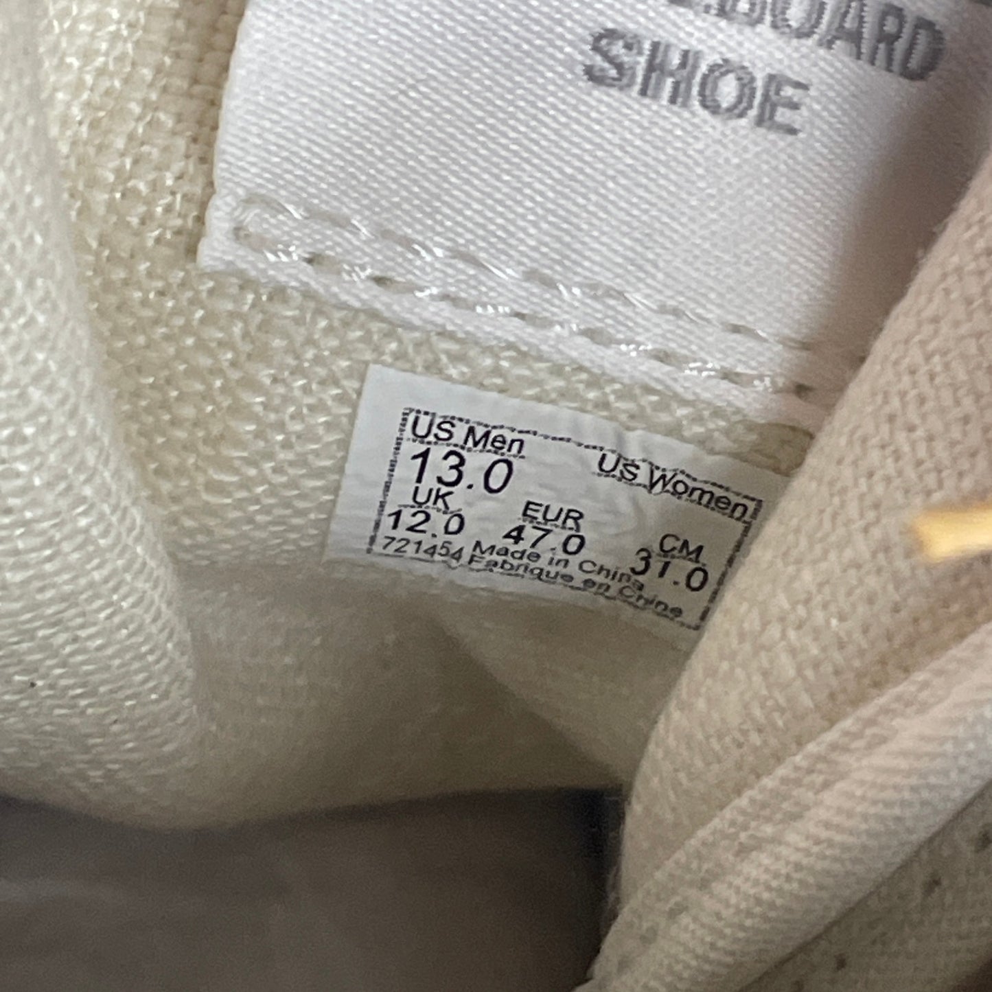 Vans Vault OG Half Cab LX Hemp Blanc De Blanc 13 DS