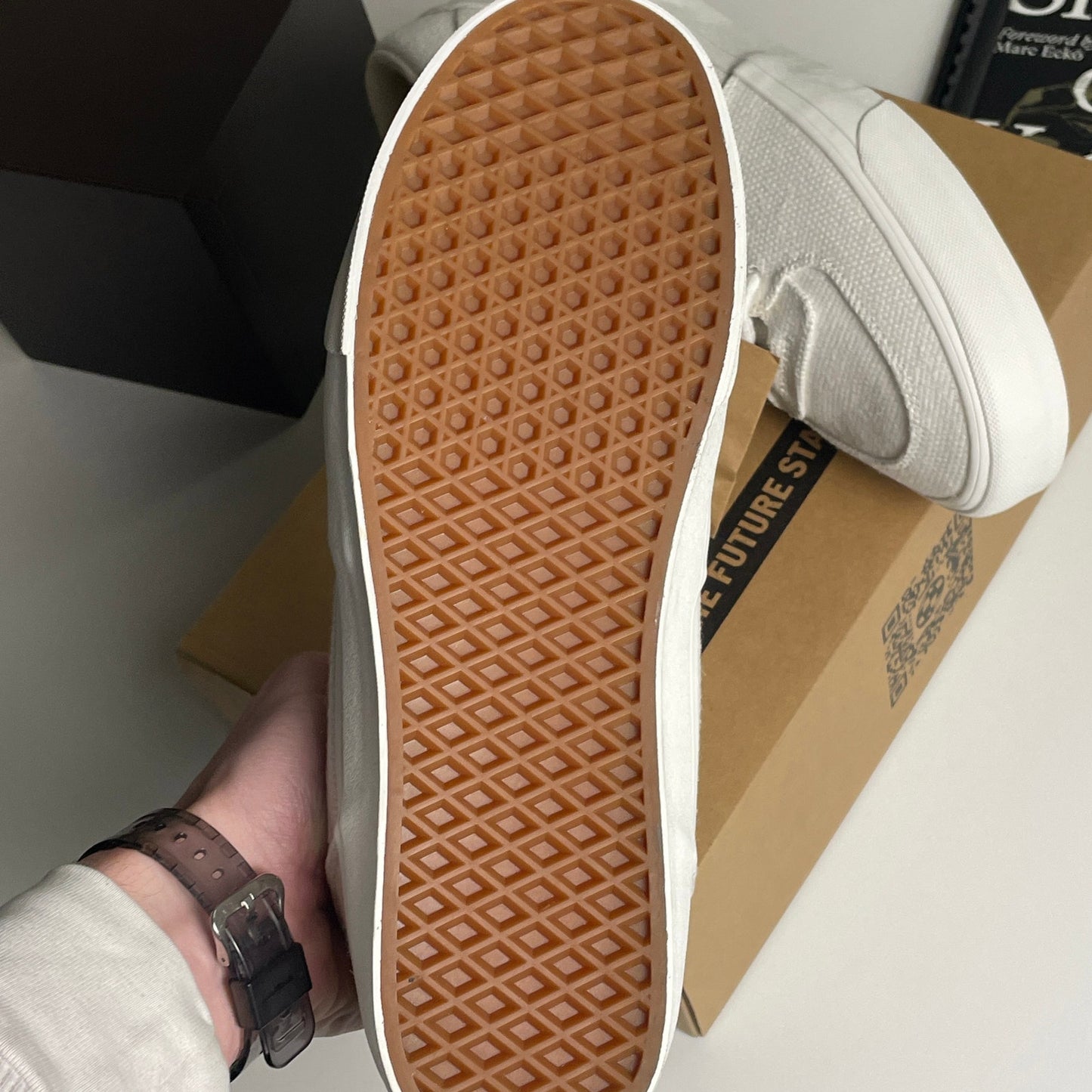 Vans Vault OG Half Cab LX Hemp Blanc De Blanc 13 DS