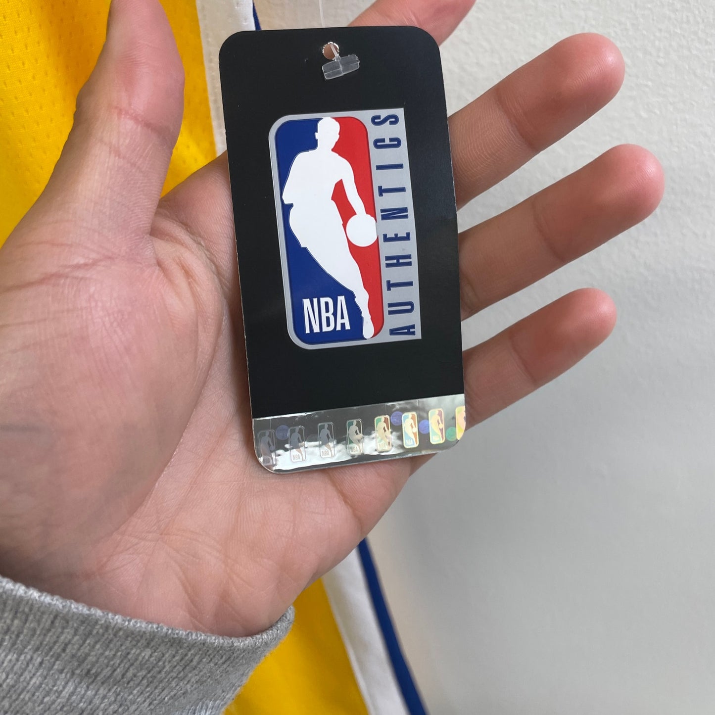 Warriors The Bay Gold Swingman Nike Jersey XL