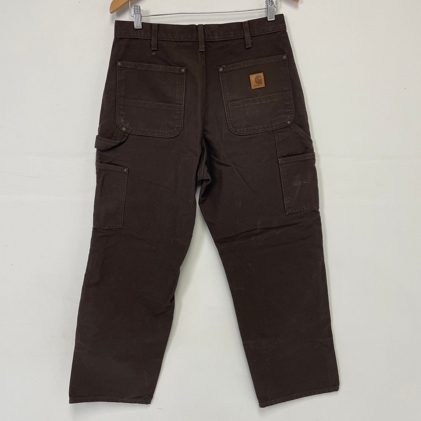 Carhartt double knee mocha brown 32