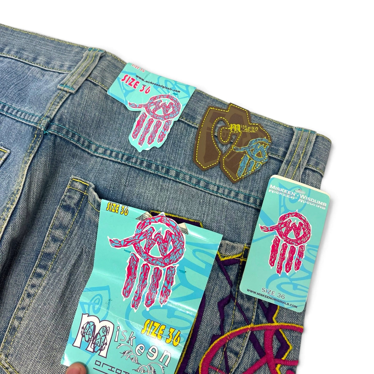 New Vintage Miskeen Wisdumb Jeans 36