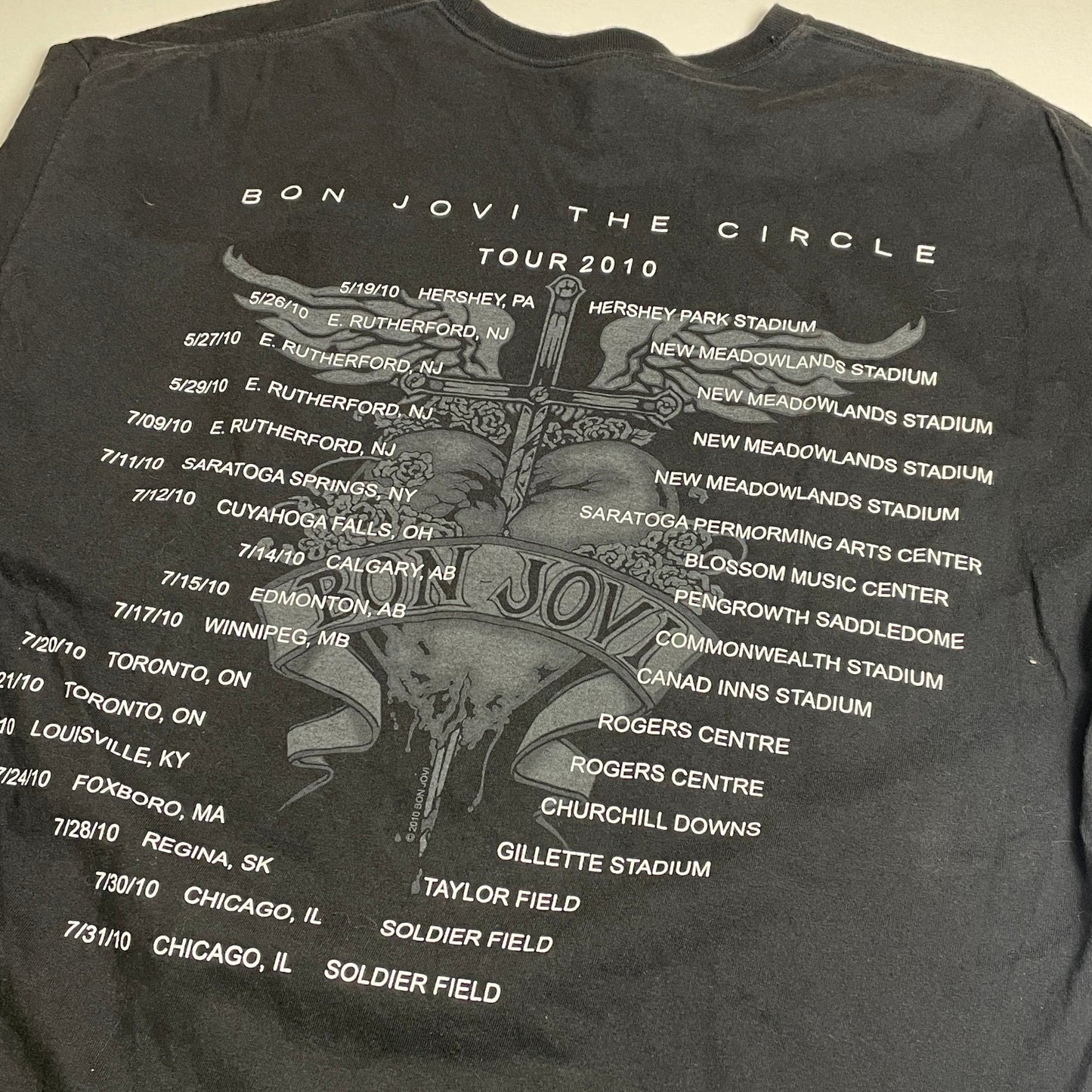 Bon Jovi tour T-shirt XXL