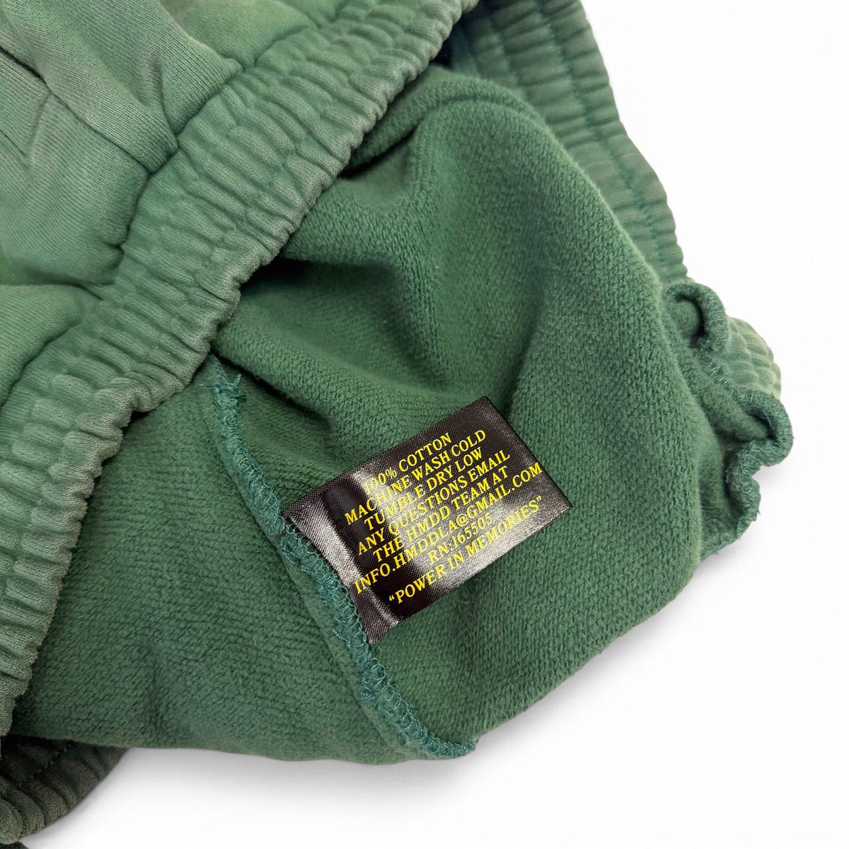 Happy Memories Don’t Die Green HMDD Sweatpants Small