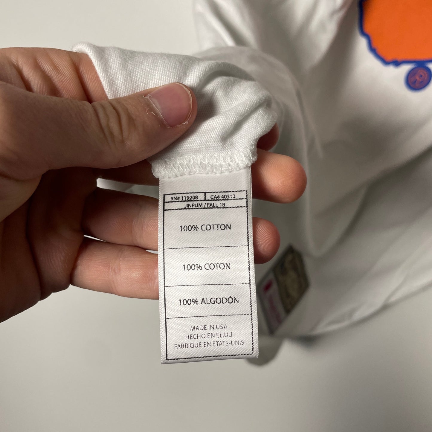 BAPE x Mitchell & Ness Knicks Tee white S NWT