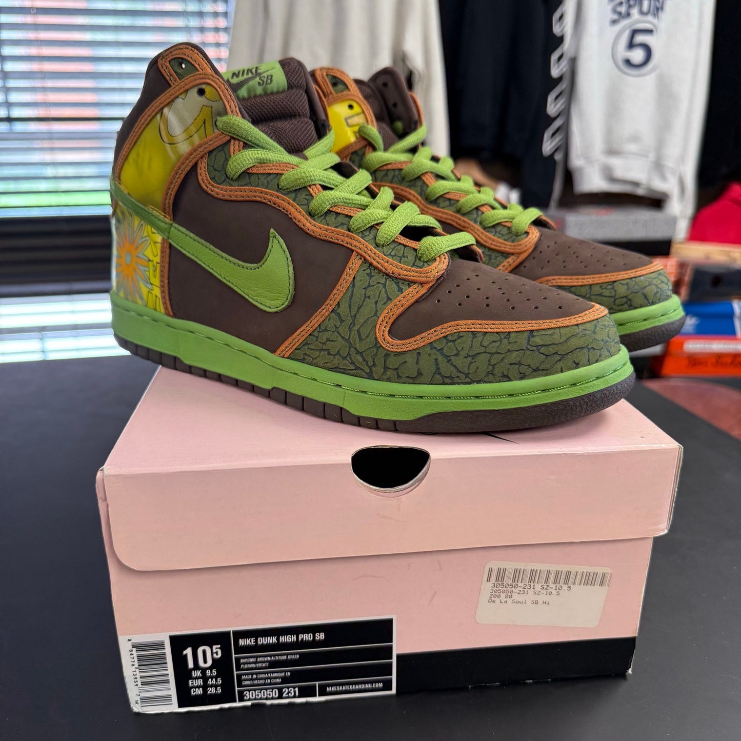 Nike dunk SB high de la soul size 10.5