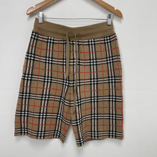 Burberry Nova Check Plaid Shorts Men S