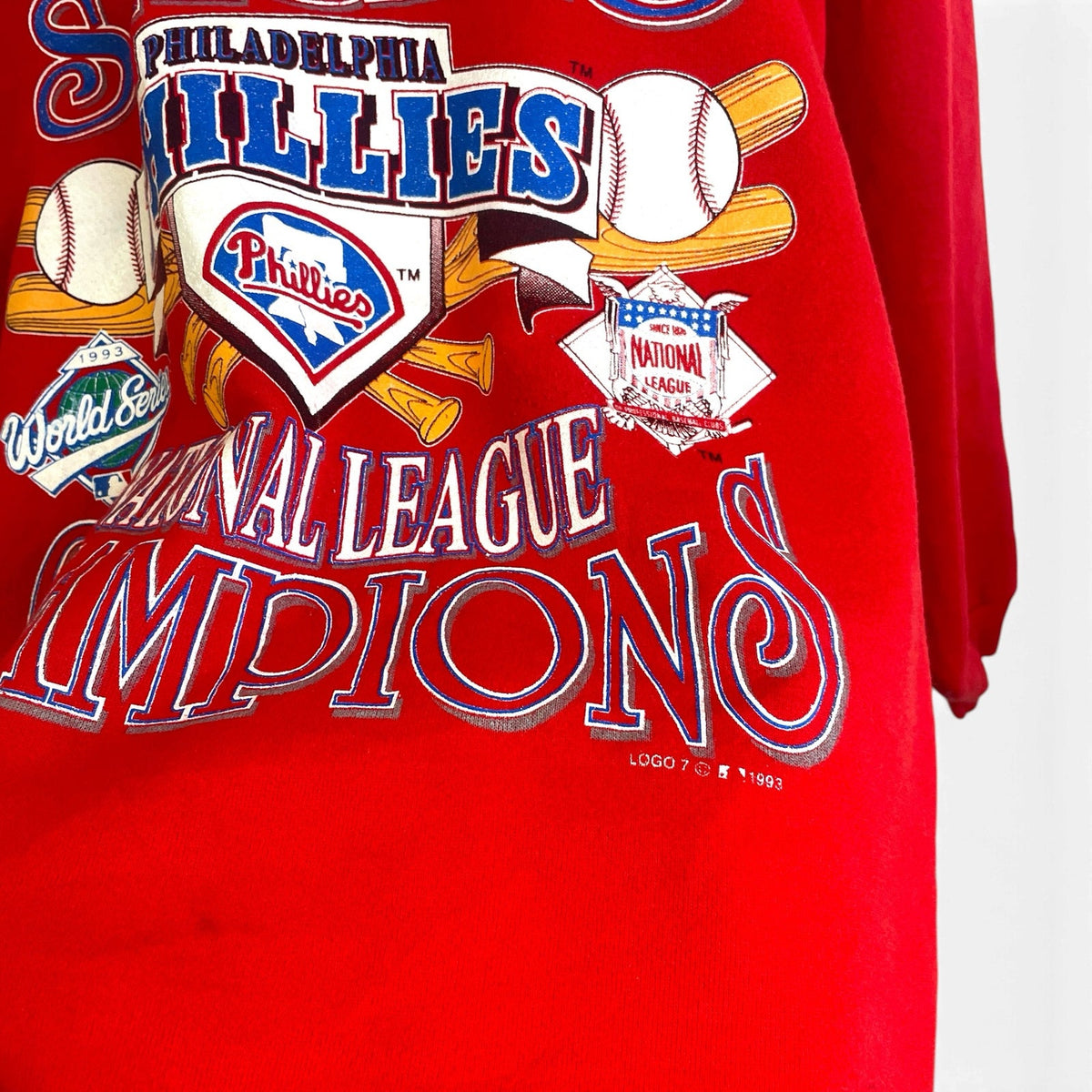 Vintage 1993 Philadelphia Phillies World Series Crewneck XL