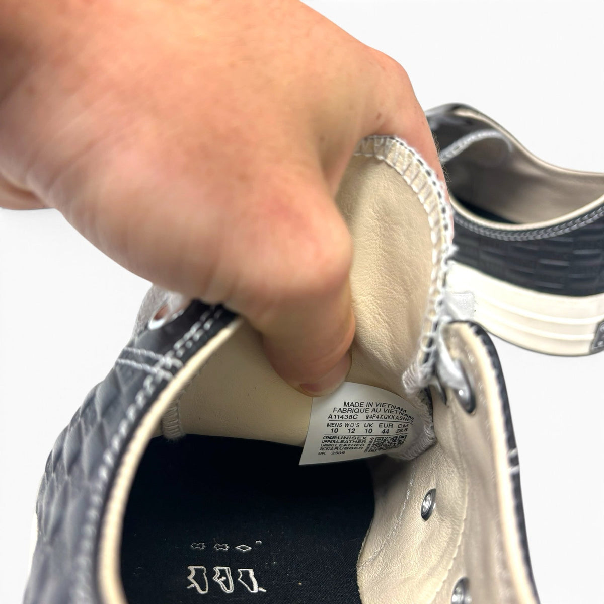 Kith X Converse Chuck 70 Low "Black Monogram" 10