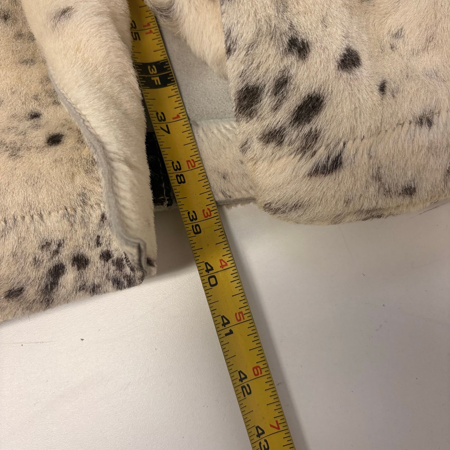 Furry Trench Coat Women's L