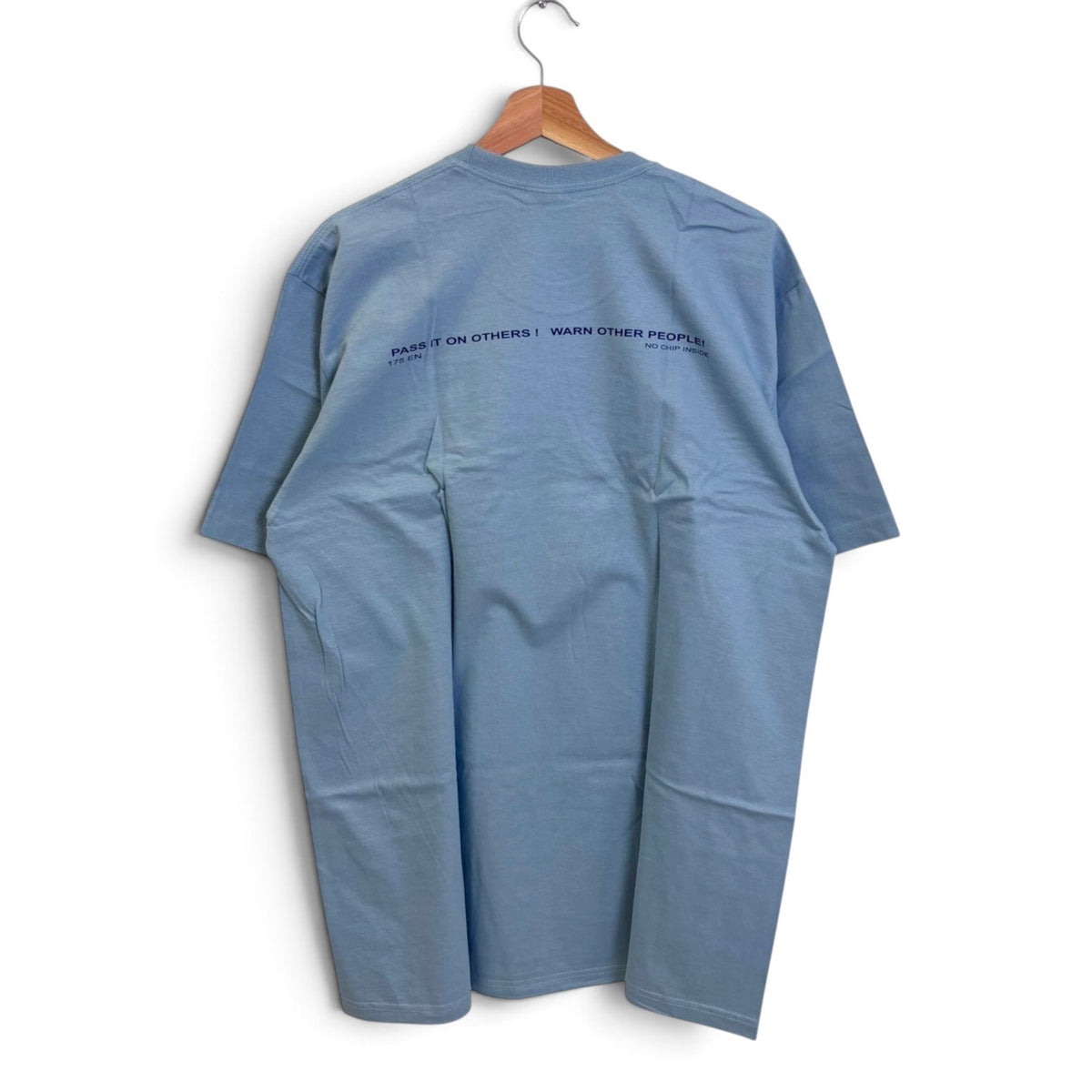 Supreme Warning Dusty Blue FW22 XL