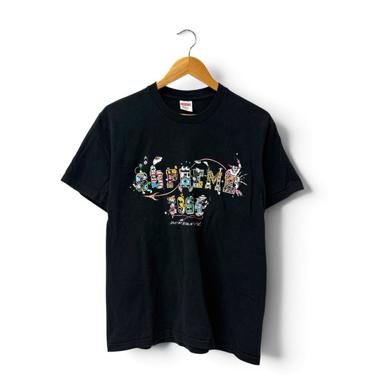 Supreme Varsity Black Tee SS24 M