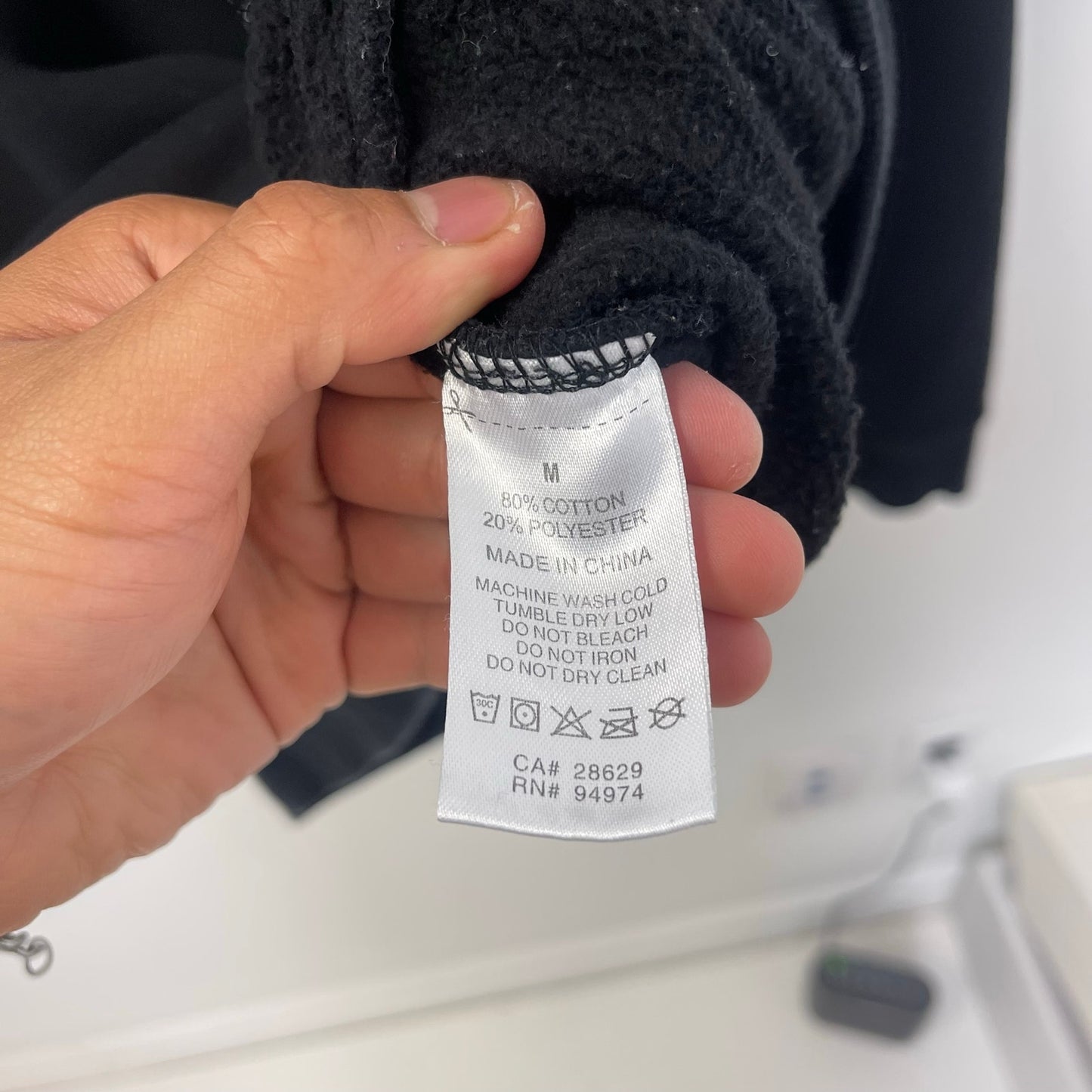 Stussy toronto black crewneck M